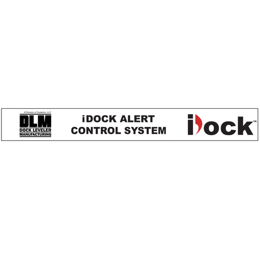 1751-1153 DLM "iDock Alert Control System" - Decal