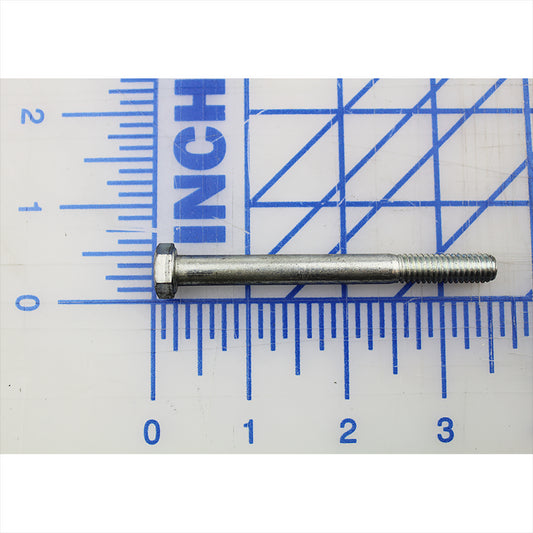 2101-0015 Poweramp Cap Screw, 5/16-18 Unc X 3-1/4 In, Grade 2, Zinc Plated