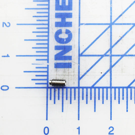 2101-0035 Poweramp Slotted Head Set Screw, 1/4-20 Unc X 0.50, Socket Dog, Zinc Plated