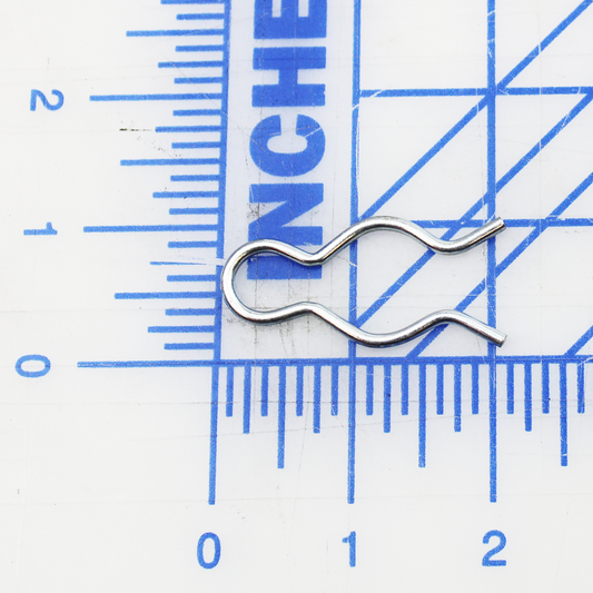 2101-0050 Poweramp Clip, Hairpin, 7/8 Dia, Hoist Cylinder, #23-10, Zinc Plated