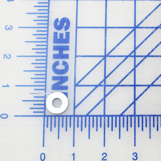 2101-0059 Poweramp Flat Washer, 1/4", Zinc Plated