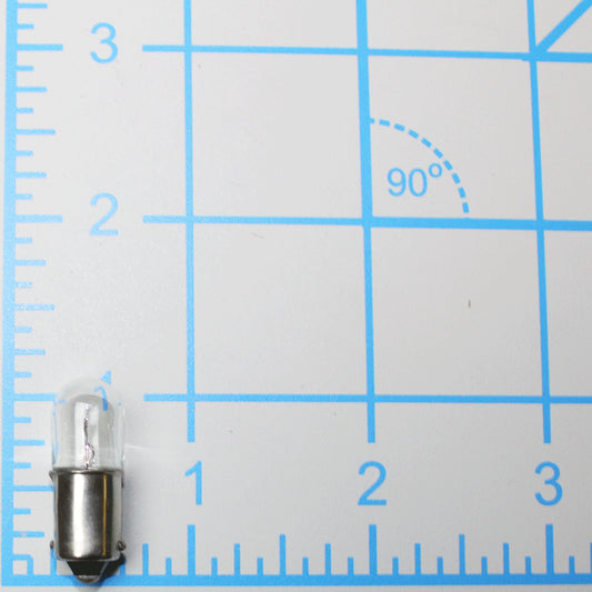 3051-0045 Poweramp Lamp, Clear, Incan, 1.2W, 6V