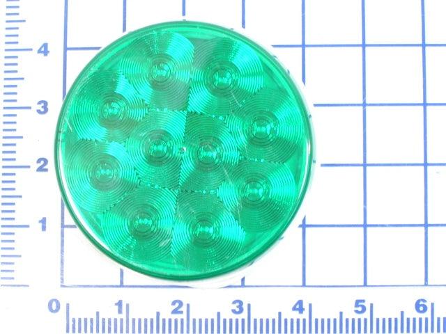 3051-0103 Lens/Housing/Circuit Assembly Green-LED - Poweramp