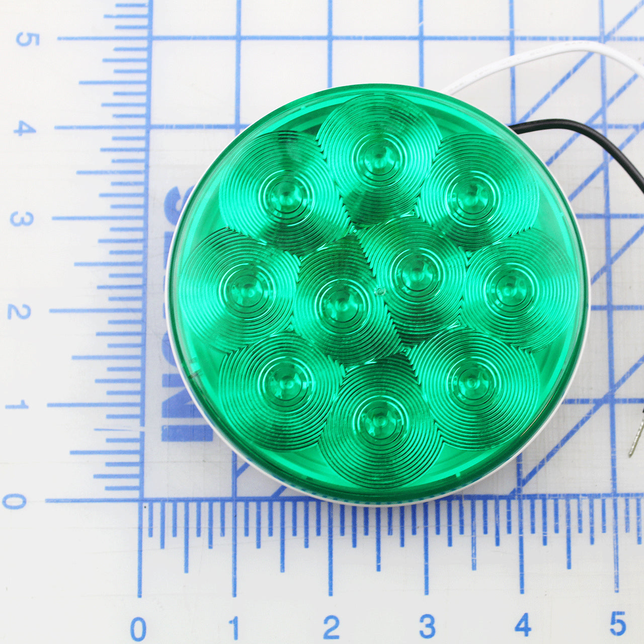 3051-0149 Poweramp Green LED/ Lens 12 Volt