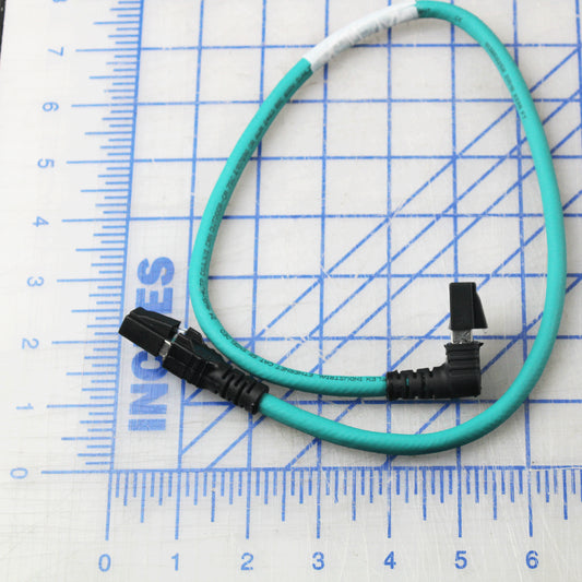 4305-0618 Poweramp Cable, Main-Terminal 8-Cond, Cat5E, 0.6M, 90-Str