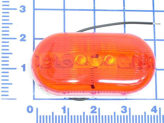 55741 Red Inside Oval Light Assembly W/ Bulb and Housing - Rite-Hite