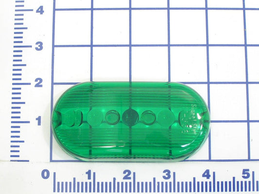 55812 Lens, Green Oval (Inside) - Rite-Hite