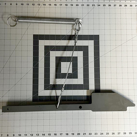 5775-0005 Poweramp Lip Latch Assembly (Includes Spring And Cable) 21" Long, Ap