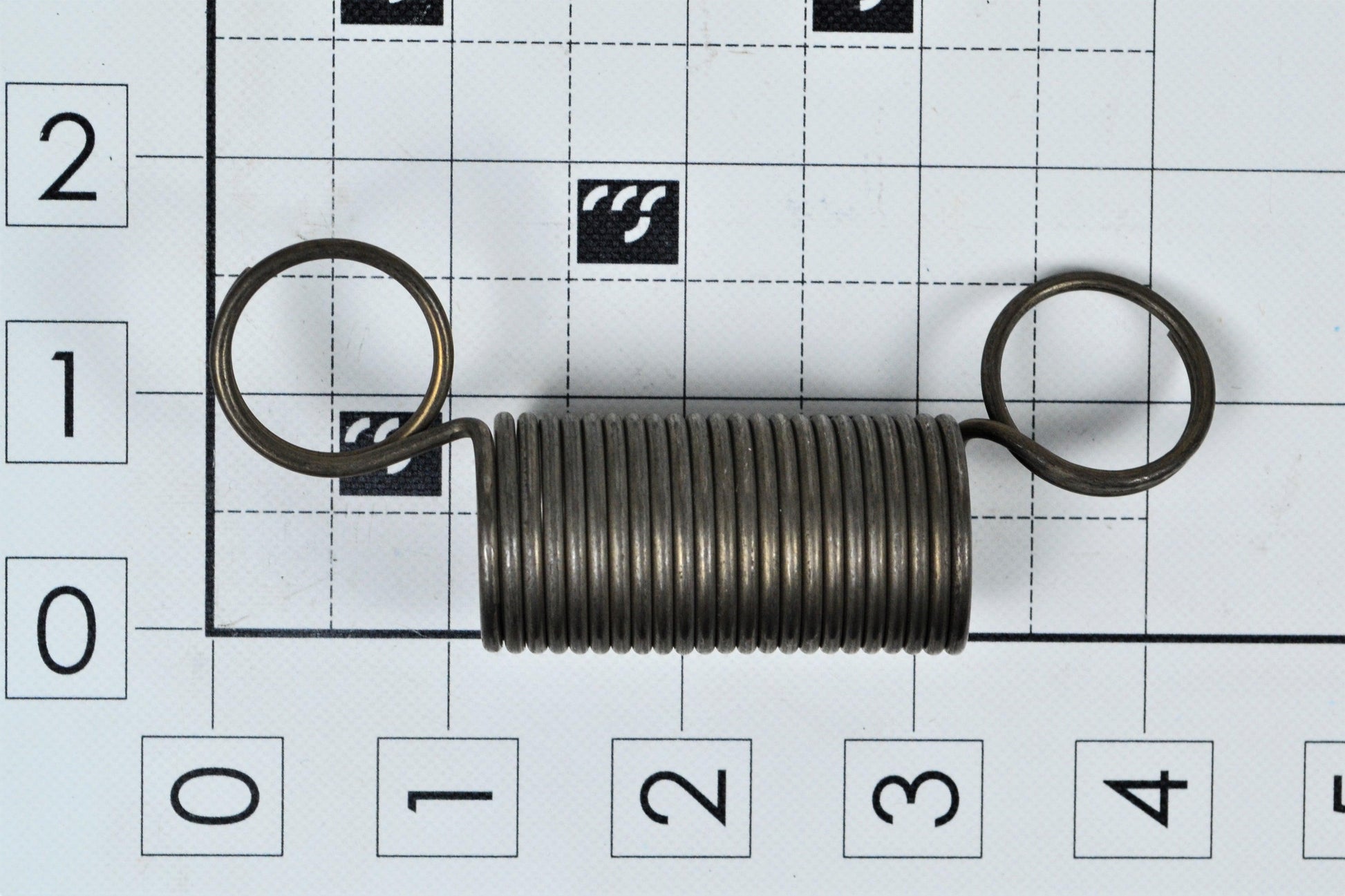 5881A01 Extension Spring 1"Dia. For EOD - Copperloy