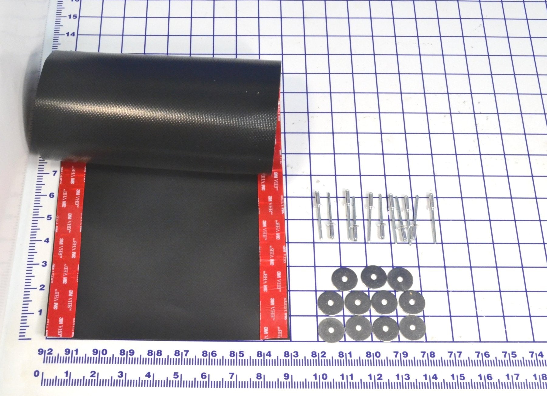 6893KIT-11 11' Bottom Loop Curtain Kit - Rite-Hite