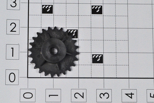 70800048, SPROCKET DRIVEN, #25, 24T, 5/16" BORE, PLASTIC - Excel Solutions