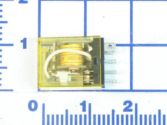 7141-0062 Relay, Plug-In, Double Pull Double Throw, 120V - Poweramp