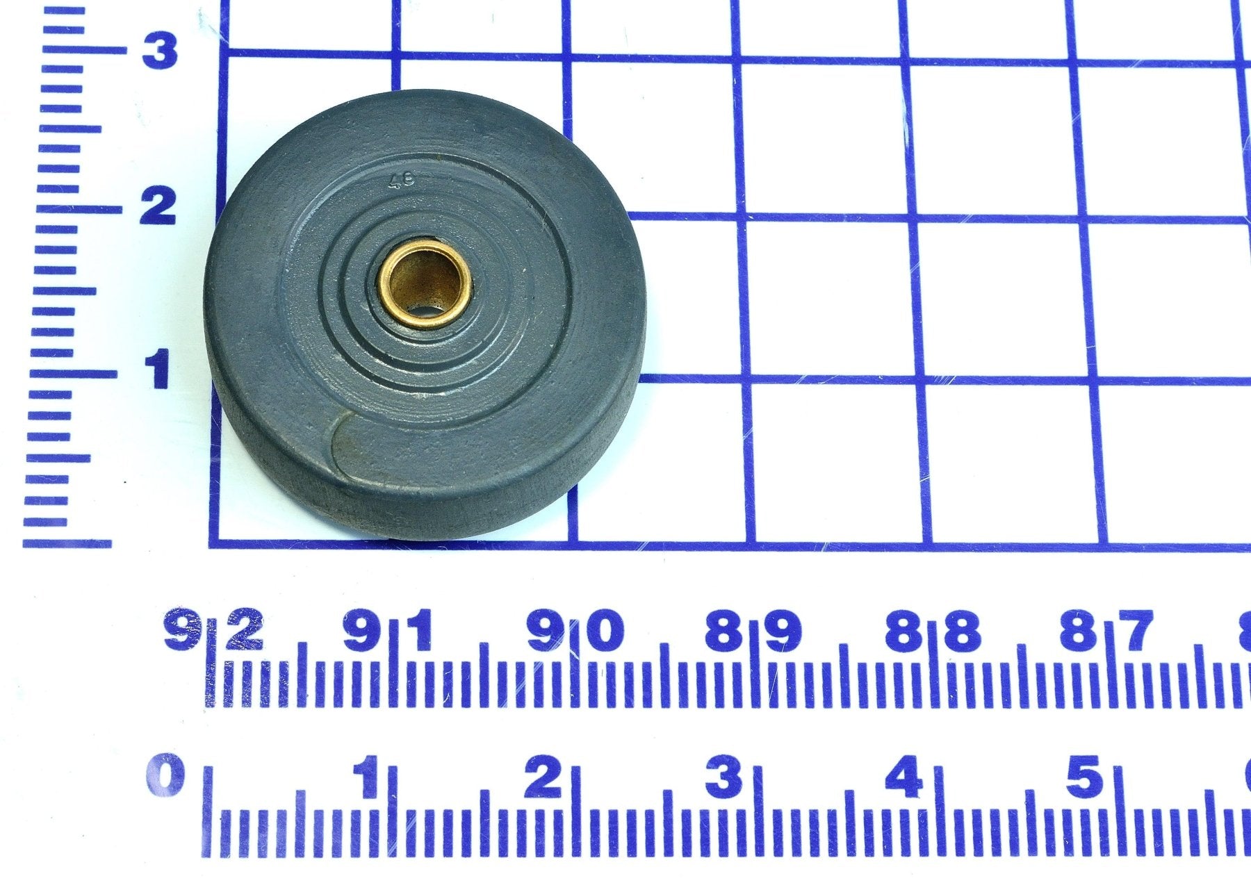 75550003, TROLLEY WHEEL, 2-3/8" OD, 3/8" ID - Excel Solutions