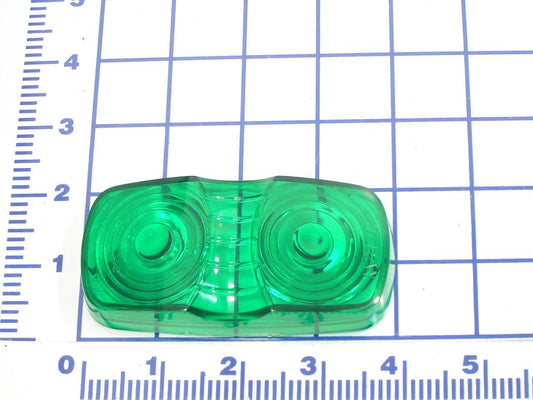 823-101 Green Lens Double Bulls-Eye Rectangle (Inside) - Serco