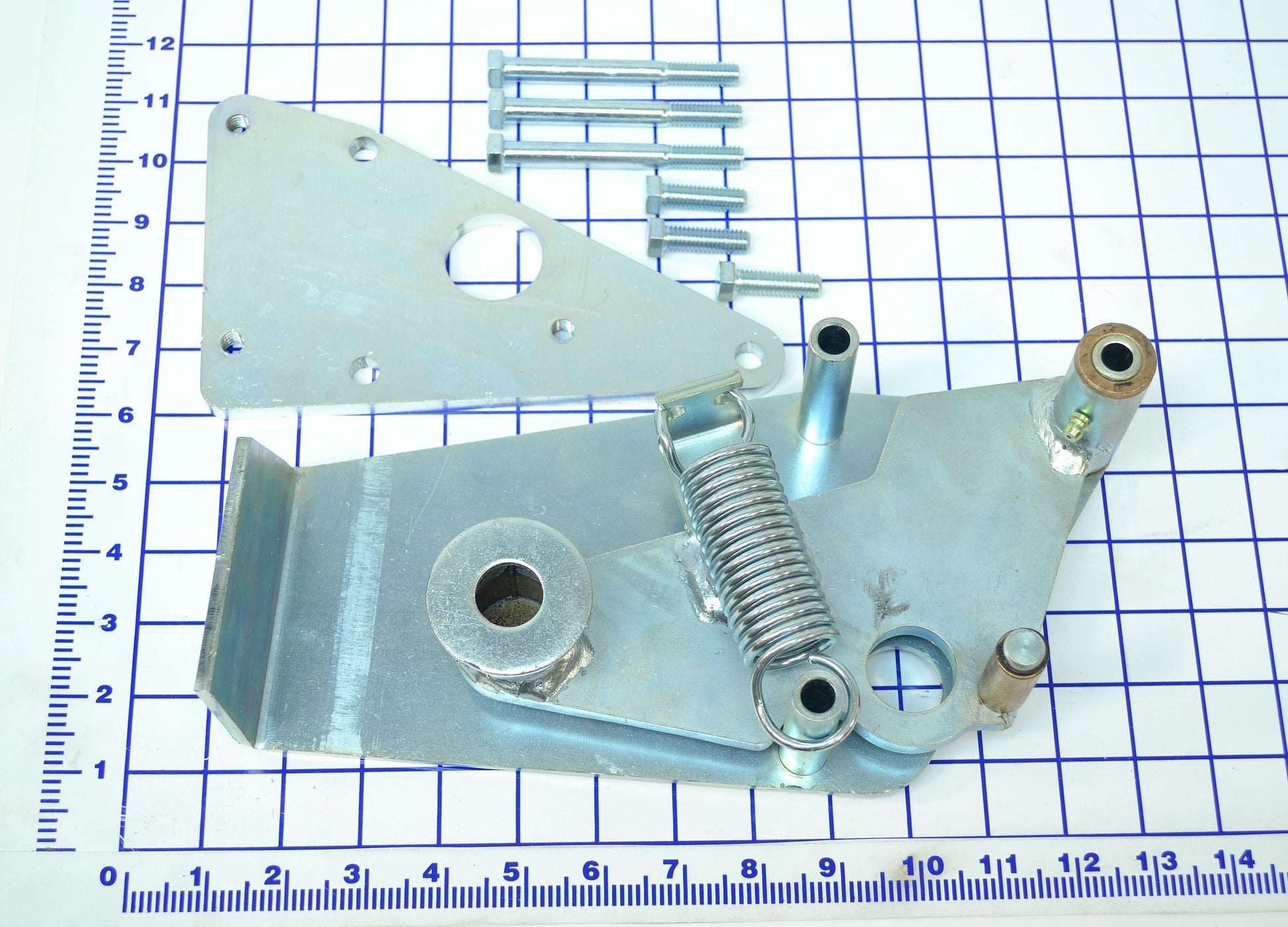 908-892 Plated Latch Kit Assy For Star 1 And 2 Restraint - Kelley