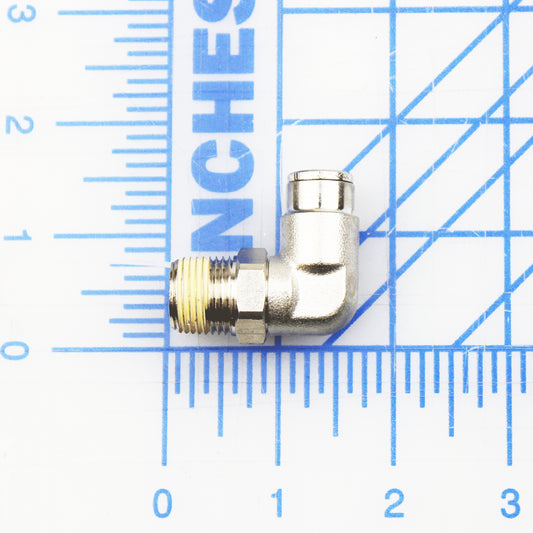 9301-0237 Poweramp Fitting, Pneufit Swivel Male Elbow