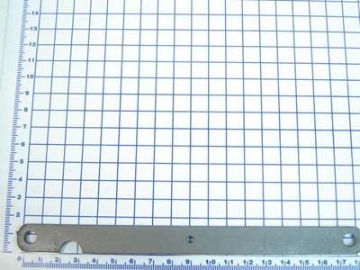 9412-0187 Bar Link W/Tapped Center and Notch W/O Bushings - Poweramp