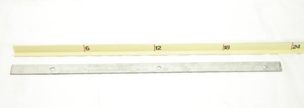 9412-0202 Bar, Bellows Mounting Pstop, Side, 1/8 X 1 X 23.00 Lg, Painted - Poweramp