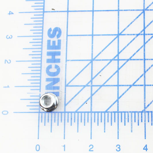 9701-0204 Poweramp Nut, Lock 3/8"-16 Serrated Flange
