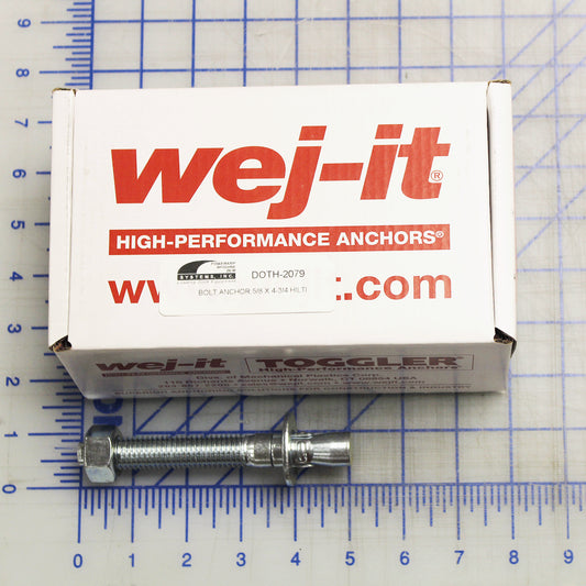 DOTH-2079 Poweramp Bolt, Anchor, 5/8 X 4-3/4 Hilti