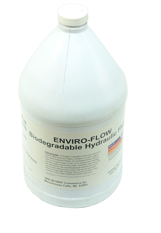 ENVIRO-FLOW Biodegradable Hydraulic Fluid, 1 GAL. - Excel Solutions