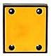 M-SS1213YL Dock Bumper Spectra Shield 4" X 12" X 13" Yellow - Excel Solutions
