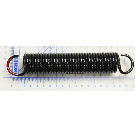 M113.061, Dock Leveler Main Spring, Red 19.5" L Rev. C - McGuire
