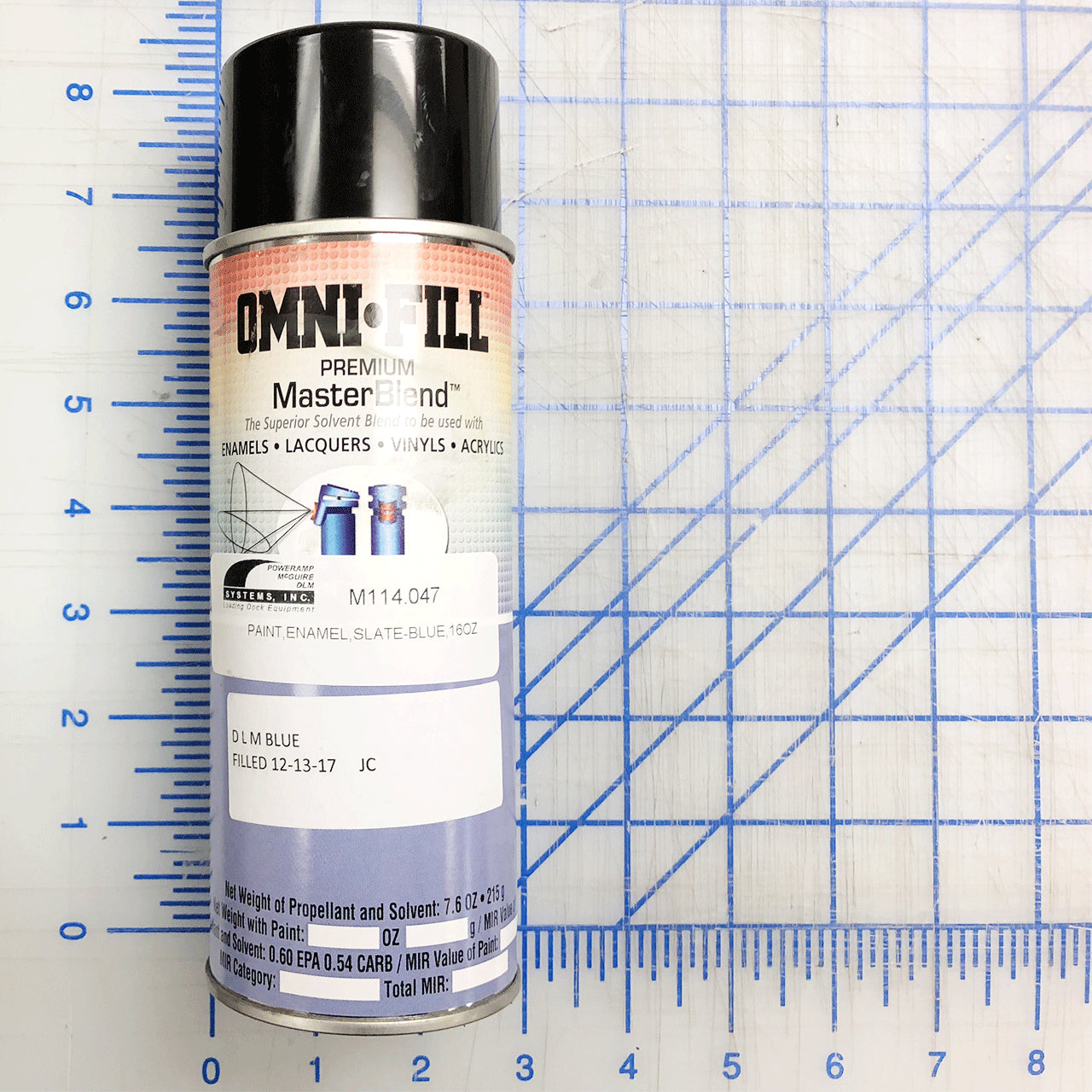 M114.047 McGuire PAINT, ENAMEL, SLATE-BLUE, 16OZ