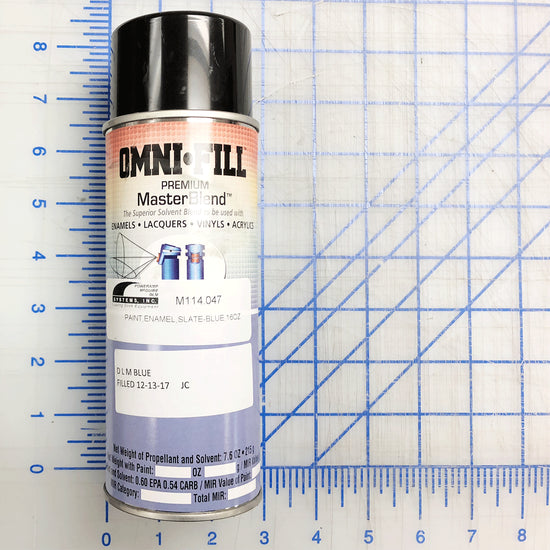 M114.047, PAINT, ENAMEL, SLATE-BLUE, 16OZ - McGuire