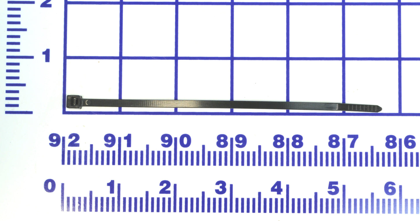 MF2-187-000 Zip Tie, 5.5" 40Lb Black Uv Cable - Nova