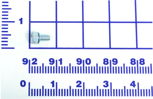 MF4-106-000 1/4-20 X 1/2" Long Hex Head Scrw W/ External Tooth Lock Washer - Nova