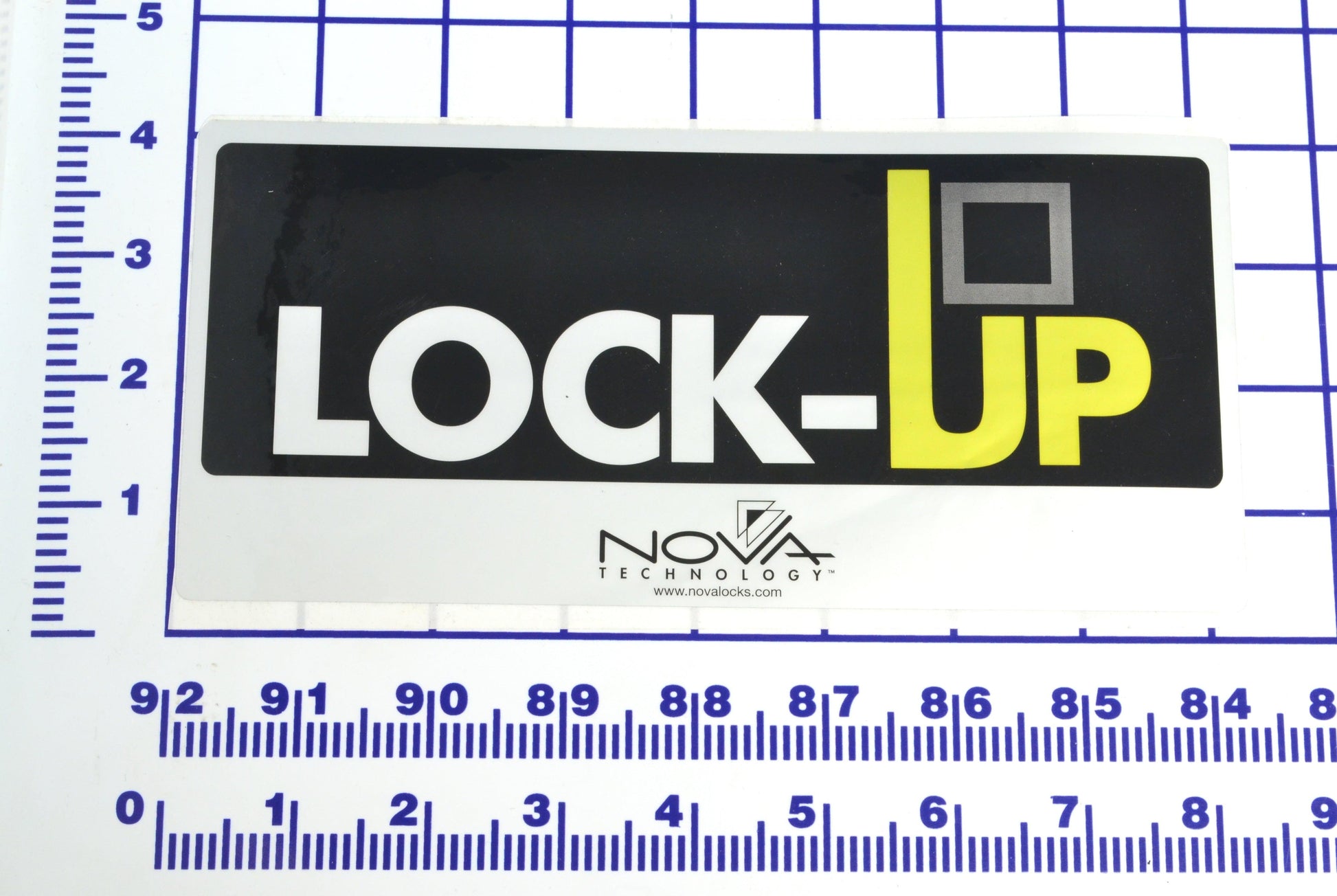 MF4-148-000 "Nova Lock-Up" Horizontal Decal - Nova