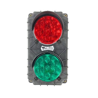 Single Red Green Dock Signal Light - Various Voltage, Color, Bulb Type