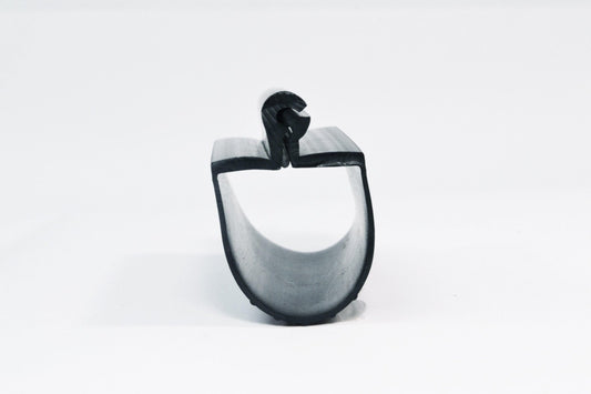 DS-100W-001, BOTTOM SEAL, WINDSOR P-BULB, BLACK, SOLD PER INCH - Excel Solutions