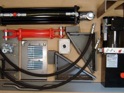 6' and 8' Dock Leveler Hydraulic Conversion Kit, Various Voltage and Phase - Excel Solutions
