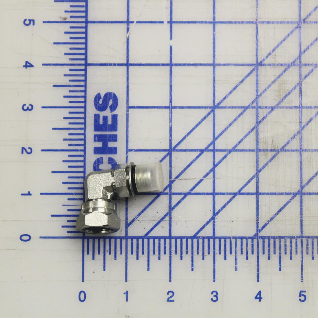 M111.066, FITTING, HYDRAULIC, (SWIVEL ELBOW) (OBSOLETE: USE DKIT-2600, 2601 OR 2602) - McGuire