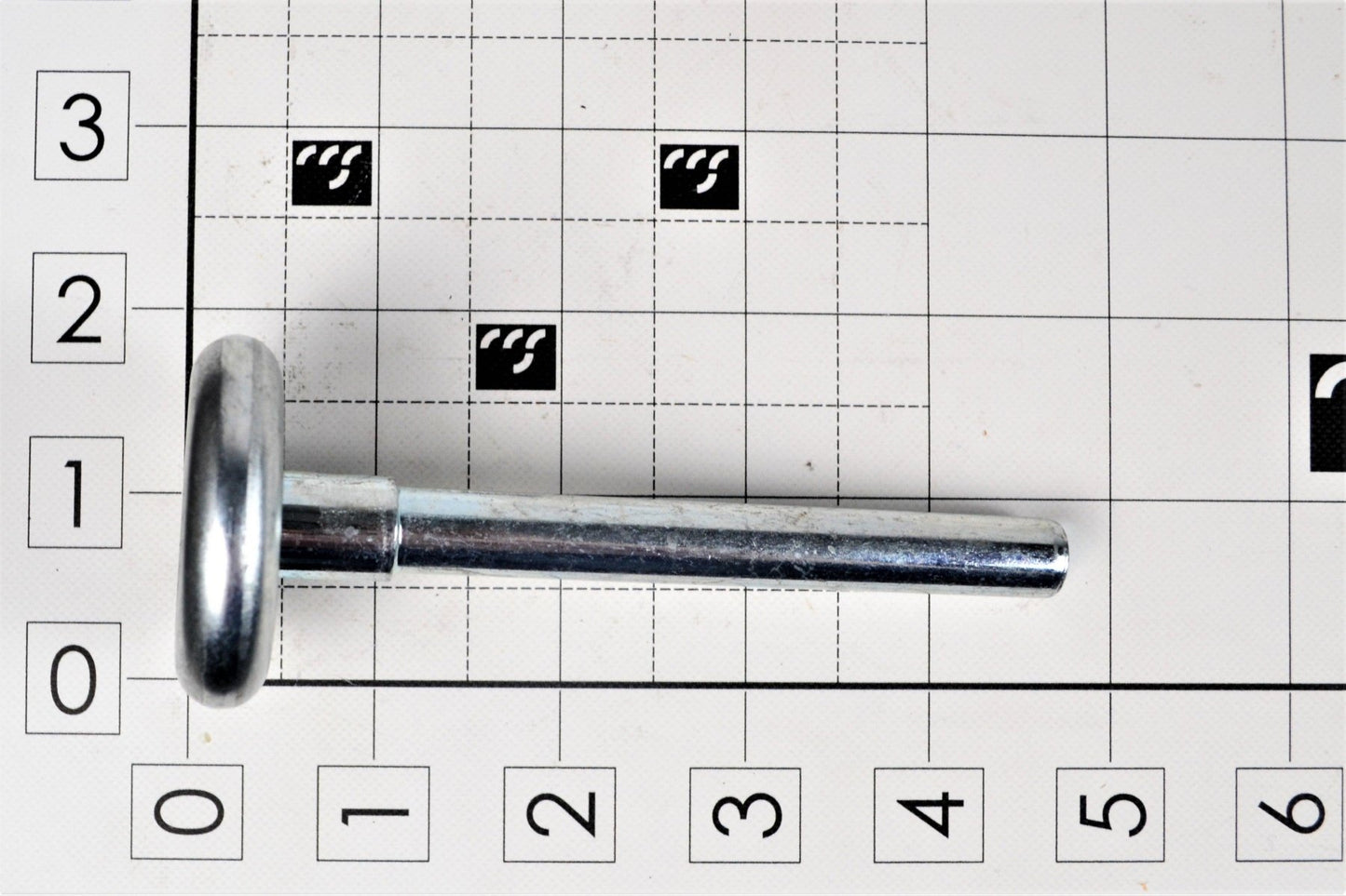 MFD-R2X4 2" 10-Ball 4" Stem, Roller - Excel Solutions