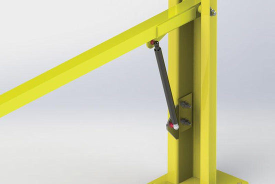Light-Duty Personnel Dock Door Safety Gate - Allied Solutions