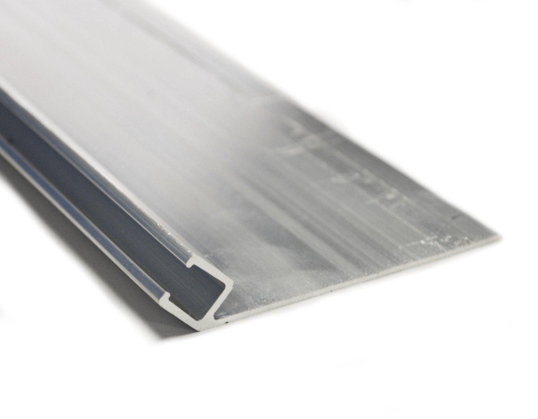 WGA01-4, RETAINER, ALUM, 45 DEG 3"DOOR SEAL 10'-2" OAL FOR 4" BRUSH - Excel Solutions