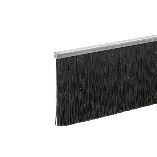 WGB08, BRUSH, 1/2", DOOR SIDE SEAL, SLIM LINE, 10'-2" LG - Excel Solutions
