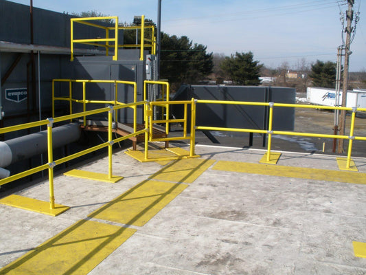 Roof Fall Protection Handrail - Excel Solutions