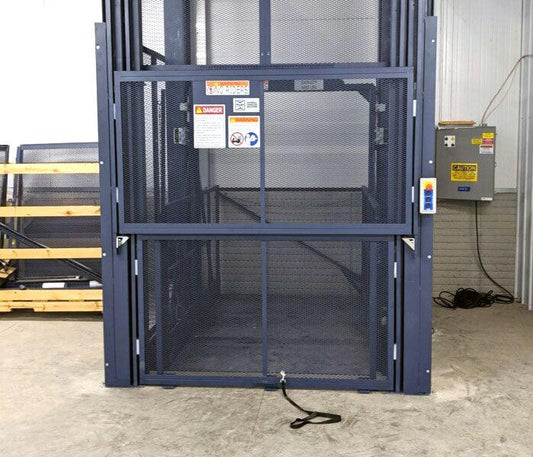 Industrial Freight Lift Safety Gates - Excel Solutions